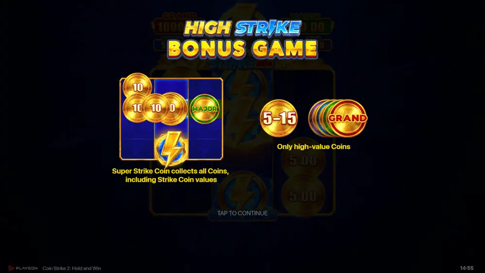 High Strike bonus mode